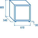 Καταψύκτης RNG 90 90 Lt.