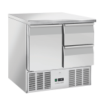 Ψυχόμενες Σαλατιέρες CRD 92A - GN1/1(ΑΝΟΞΕΊΔΩΤΗ ΕΠΙΦΑΝΕΙΑ ΕΡΓΑΣΙΑΣ & ΣΥΡΤΑΡΙΑ)