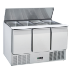 Ψυγείο σαλατών CR 93A - GN1/1 (ΑΝΟΙΧΤΗ ΕΠΙΦΑΝΕΙΑ ΕΡΓΑΣΙΑΣ)
