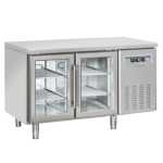 Πάγκος συντήρησης με κρυστάλλινες πόρτες QRG 2100 - GN 1/1