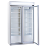 Βιτρίνα συντήρησης DC 1050C με πλήρη γυάλινη μπροστινή όψη και μετώπη 1050lt