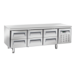 Ψυχόμενος πάγκος U-GN 3160 - GN 1/1