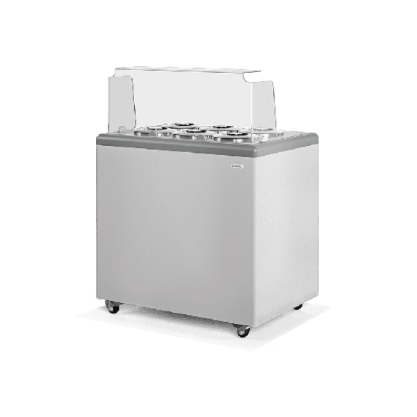 Κατάψυξη παγωτού pozzetti 1184 x 644 x 895 εκ GELATTI 8