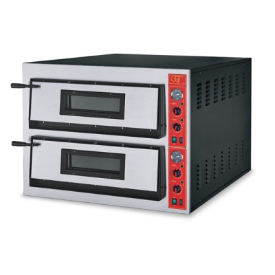 Φούρνος Πίτσας Ηλεκτρικός 6+6 Πίτσες Ø36 εκ. FR 72/66 GGF Ιταλίας