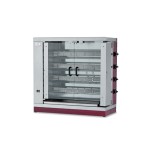 Κοτοπουλιέρα Αερίου με 4 Σούβλες GGF G 4S 110 x 48 x 110 cm