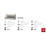 Επαγγελματική ανοξείδωτη επιτραπέζια ψησταριά κάρβουνου με σούβλες ένα ατέρμονα VKN-TLG3 160χ61χ90 εκ