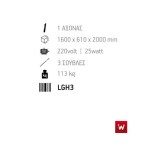 Επαγγελματική ανοξείδωτη επιτραπέζια ψησταριά κάρβουνου με σούβλες ένα ατέρμονα και χοάνη VKN-TLGH3 160χ61χ150 εκ