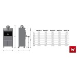 Επαγγελματικός φούρνος κάρβουνου επιτραπέζιος ROASTER VKN-ROASTER 56 76,5X71X111 εκ