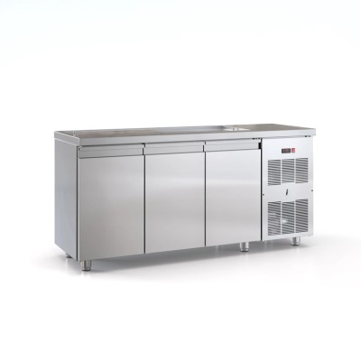 Ψυγείο πάγκος συντήρηση με 3 πόρτες 175X70X87. εκ ID-PSM17570 ENERCY CLASS A