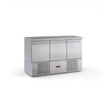Ψυγείο πάγκος συντήρηση με 3 πόρτες μοτέρ κάτω 135X70X87.εκ ID-PSM 13070DM