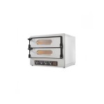 Επαγγελματικός Φούρνος Πίτσας Ηλεκτρικός Resto Italia 74x60/74x60 εκ RST-KUBE-2PLUS