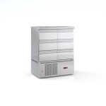 Αποθήκη ψαριών με 6 συρτάρια συντήρηση φυσικής ψύξης & μοτέρ κάτω 90χ70χ110 εκ ID-PSM.9070.6SIR.PSAR