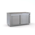 Θερμοερμάριο επαγγελματικό ανοξείδωτο με συρόμενες πόρτες 160X70X87 εκ ID-ER.TH160