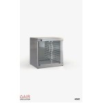 Βιτρίνα στόφα επαγγελματική με αντίσταση επιδαπέδια ID-4060 90x70x90 εκ