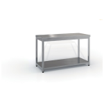 Επαγγελματικό ανοξείδωτο τραπέζι - πάγκος εργασίας 70χ70χ87 εκ ID-TR7070