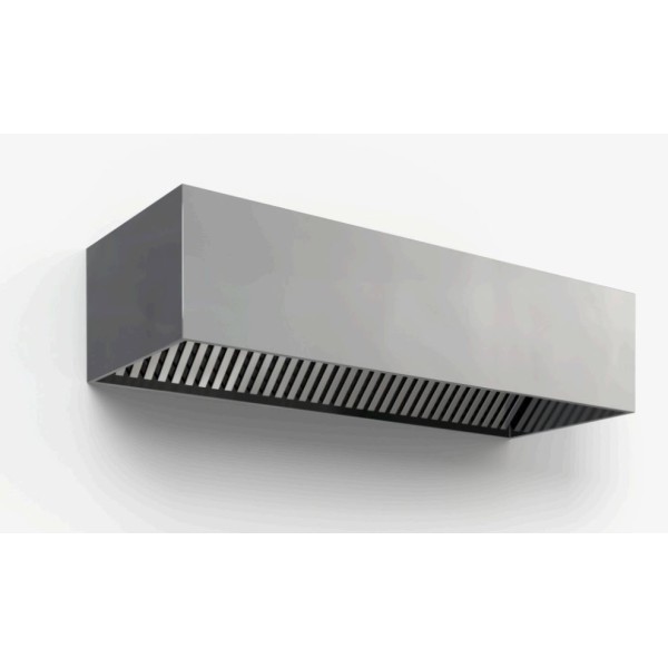 Επαγγελματική φούσκα-χοάνη κέντρου ανοξείδωτη 197X197X58 εκ ID-FOUSK.Κ.197