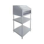 Κουβέρ με ενδιάμεσο ράφι 76Χ68Χ150 εκ BM-K75