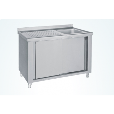 Λάντζα κλειστή με 1 γούρνα 120Χ70Χ85 εκ BM-LK1120