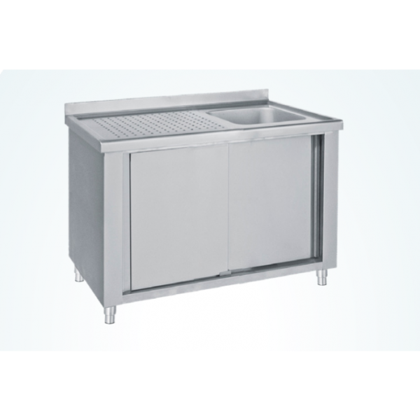 Λάντζα κλειστή με 1 γούρνα 140Χ60Χ85 εκ BM-LKE1140