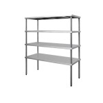 Ραφιέρα επιδαπέδια με 4 ράφια 150χ60χ180 εκ BM-RD150