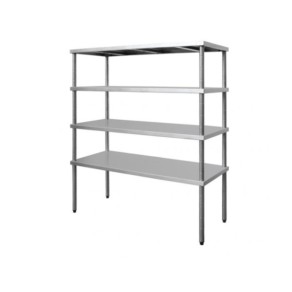 Ραφιέρα επιδαπέδια με 4 ράφια 180χ60χ180 εκ BM-RD180