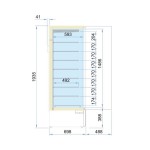 Βιτρίνα κατάψυξης MARIN 470 TB RS HO-51.50.012.0001