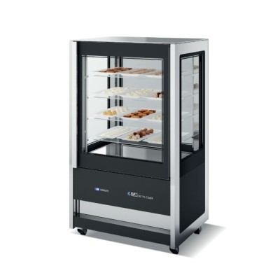 Βιτρίνα κατάψυξη πανοραμική CRISTAL TOWER 93LH RS TB BLACK 