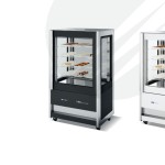 Βιτρίνα κατάψυξη πανοραμική CRISTAL TOWER 93LH RS TB BLACK 