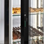 Βιτρίνα κατάψυξη πανοραμική CRISTAL TOWER 75 RS TB BLACK 