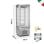 Βιτρίνα κατάψυξη - συντήρηση πανοραμική 420 lt Μετάβαση στην αρχή της συλλογής εικόνων 3700VNP CLASSICA