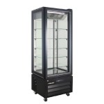 Βιτρίνα κατάψυξης πανοραμική VICTORIA 85 NFN BLACK
