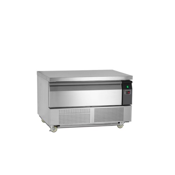 Ανοξείδωτο ψυγείο 2 θερμοκρασιών για 4 GN1/1 με 2 συρτάρια UD2-2