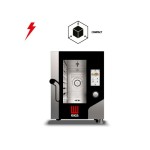 Φούρνος Compact 6 θέσεων GN 1/1 απευθείας ψεκασμού με ενσωματωμένο πλύσιμο MKF 611 CTS