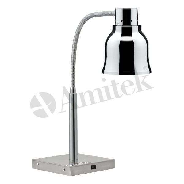 Επιτραπέζια θερμαινόμενη λάμπα με κόκκινο λαμπτήρα (LT25R) ή λευκό λαμπτήρα (LT25W)  LT25R-LT25W italy 30Χ30Χ100