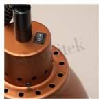 Λάμπα θέρμανσης με κόκκινη λάμπα (ND25R) ή λευκή λάμπα (ND25W)  ND25R-ND25W italy 40Χ30Χ35