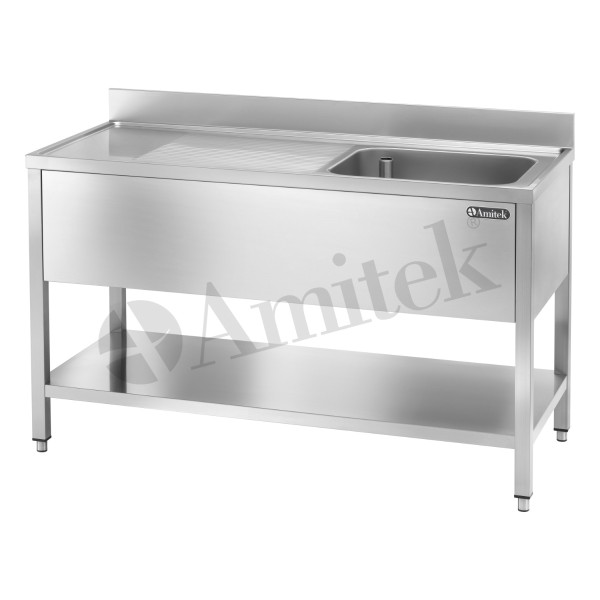 Λάντζα Ανοιχτού τύπου LTB106L1 VT 1000x600x950mm