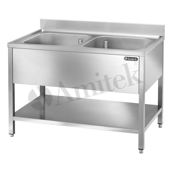 Λάντζα Ανοιχτού τύπου LTE107D VT 1000x700x950mm