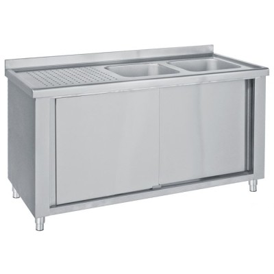 Λάντζα κλειστή με 2 γούρνες 240Χ70Χ85 εκ BM-LK2240