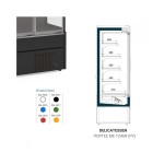 Self service συντήρησης με ανοιγόμενες πόρτες MAE 130 PV