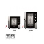 Φούρνος κυκλοθερμικός με υγραντήρα απ΄ευθείας ψεκασμού 6 θέσεων (600x400mm) 616S