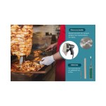 Ειδικό μαχαίρι για κοπή γύρου/ κεμπάπ χωρίς καλώδιο KS100C Dynamic ICS-300.0280