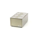 Επαγγελματικό Bain Marie ηλεκτρικό επιτραπέζιο 3 GN 1/3 με βρυσάκι & καπάκια 33,8X54X24,8 εκ MAX-09300011