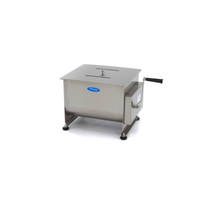 Επαγγελματικό ζυμωτήριο κρεάτων χειροκίνητο επιτραπέζιο 30 λίτρων δύο άξονων 45,5Χ38,5Χ35,5 εκ MAX-09368000