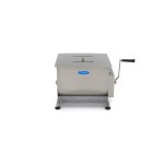 Επαγγελματικό ζυμωτήριο κρεάτων χειροκίνητο επιτραπέζιο 30 λίτρων δύο άξονων 45,5Χ38,5Χ35,5 εκ MAX-09368000