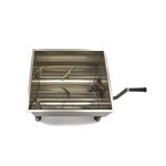 Επαγγελματικό ζυμωτήριο κρεάτων χειροκίνητο επιτραπέζιο 40 λίτρων δύο άξονων 52Χ39,5Χ36,5 εκ MAX-09368001