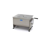 Επαγγελματικό ζυμωτήριο κρεάτων χειροκίνητο επιτραπέζιο 50 λίτρων δύο άξονων 57Χ43,5Χ38,5 εκ MAX-09368002