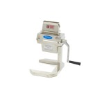 Επαγγελματική επιτραπέζια σνιτζελομηχανή χειροκίνητη 27 x 2 - 125 χιλ 24,5χ32χ43,5 εκ MAX-09368100