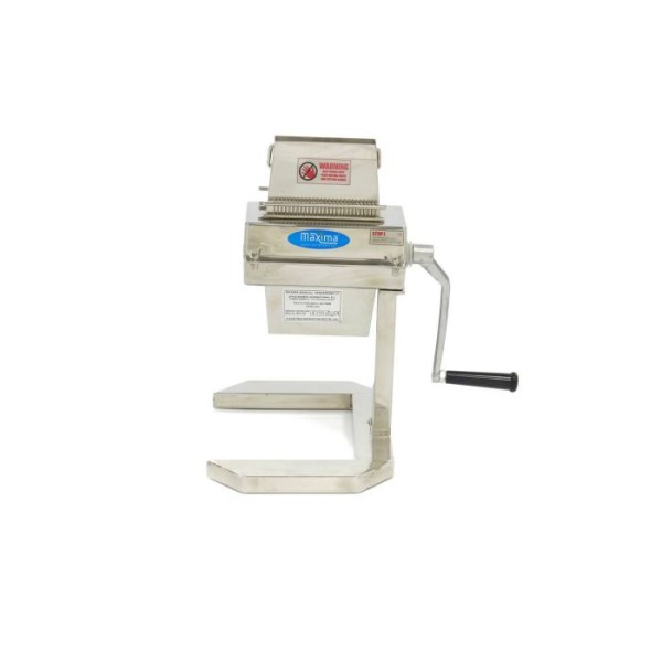 Επαγγελματική επιτραπέζια σνιτζελομηχανή χειροκίνητη 27 x 2 - 125 χιλ 24,5χ32χ43,5 εκ MAX-09368100