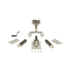 Επαγγελματική επιτραπέζια σνιτζελομηχανή χειροκίνητη 37 x 2 - 175 χιλ 24,5χ32χ44 εκ MAX-09368105