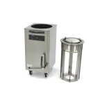 Επαγγελματικός επιδαπέδιος θερμαινόμενος διανομέας πιάτων (dispenser) 57X64X103 εκ MAX-09362000